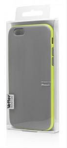 Husa Vetter Clip-On iPhone 6, Clip-On, Dual Color TPU, Grey + Green, CCLDVTIP647EG