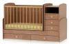 Mobilier lemn cu sistem de leganare Bertoni, Maxi, Culoare Cherry, 70/160, 1015032 0001