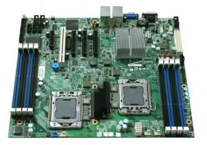 Placa de baza server Intel BLUFF CREEK S5550 2XEON QUAD CORE 5500&5600 6SATA 8DDR3 (4 CHANELLS) DUAL , S5500BCR_905459