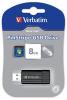Stick USB Verbatim Store n Go PinStripe 8GB Negru 49062