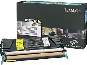 Toner Cartridge Lexmark pt C522, C524, C53x, Yellow, Return Program - 3.000 pages, C5220YS