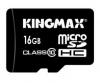 Memorie MICRO-SDHC KINGMAX, 16Gb, CLASS 10, SD ADAPTOR, Km16Gmcsdhc101A
