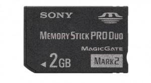 MEMORY STICK PRO DUO 2GB SONY, MSMT2GN