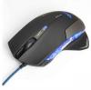Mouse E-Blue Mazer Type-R Black, 2400/1800/1200/600 DPI, 3200 FPS, senzor Avago, EMS124BK