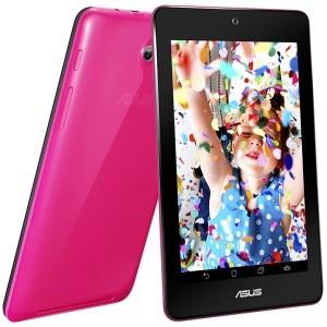 Tableta Asus 7 inch 1280 x 800 pixeli 10 finger multi-touch Quad-Core MediaTek MT8125 1.2 GHz 1 GB DDR3L SSD 16 GB SGX545 Roz  ME173X-1O062A