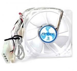 Ventilator Antec TriCool, 80mm, Blue, LED, CFATRIC80BLU