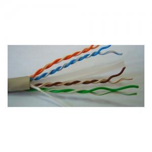 Cablu Tehsino U/UTP, Cat 5e, PVC, AWG24, Gri (CUTIE 305 METRI), Rigid, UTP5E00305