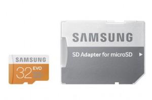 Card de memorie Samsung micro SD + adapter EVO, 32GB, Class10, UHS-1 Grade1Up to 48MB/S, MB-MP32DA/EU