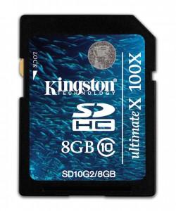 Card memorie Kingston 8GB SDHC Class 10 SD10G2/8GB