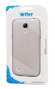 Husa Vetter Soft Pro Samsung I9190 Galaxy S4 mini, Crystal Series, Black, CSPCVTSAI9190D