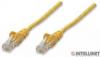 Network Cable Intellinet Cat5e, UTP RJ-45 Male-RJ-45 Male, 5.0 m, Yellow, 319850