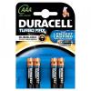 Baterie Duracell Turbo Max AAA LR03 4buc, 81368090