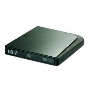 HP DVD writer External Slim 8x USB  Powered Nero 7 Essential SOFTWARE, Light Scribe, DVD556S