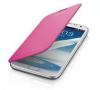 Husa Telefon Samsung Galaxy Note Ii N7100  Flip Cover, Pink, Efc-1J9Fpegstd