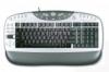 Tastatura A4Tech KB-26, Multimedia Keyboard PS/2 (Silver/Black) (US layout), KB-26