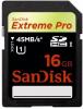 Card de memorie SanDisk 16GB ExtremePro SDHC, SDSDXP1-016G-X46