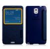 Husa samsung galaxy note 3 n9000 flip view dark blue,