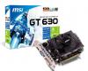 Placa video MSI NVIDIA N630GT-MD4GD3, GT630, PCI-E, 4096MB DDR3, 128bit, VGA, DVI, HDMI, FAN