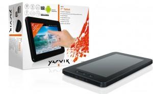 Yarvik Tablet 7 inch Touch Panel(800x480), TCC8902 ARM11 - 1Ghz, 256 MB RAM, 4GB  TAB250