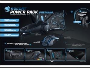 Competition Gaming Set Roccat PowerPack Premium, ROC-16-171