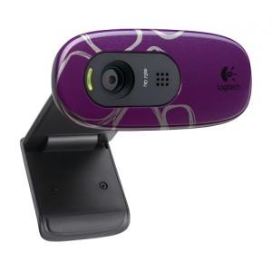 HD Webcam Logitech C270 Violet, 960-000807
