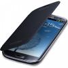 Husa Samsung Galaxy S3 I9300 Flip Cover Black, EFC-1G6FSECSTD