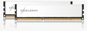 Kit memorii Exceleram 8192 MB DDR3 1600Mhz 9-9-9-24, Dual Channel (2x 4096 MB), 1.5v, White , EBW301A