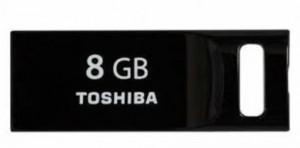 Memorie stick USB TOSHIBA 8GB USB 2.0 SURUGA BLACK, THNU08SIPBLACK