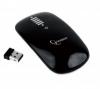 Mouse wireless gembird usb optic, black, touch,