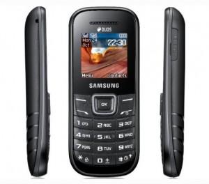 Telefon  Samsung Dual SIM E1202 negru SAME1202BLK