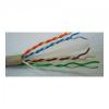 Cablu U/UTP Tehsino Cat 6, PVC, AWG24, Gri (CUTIE 305 METRI), Rigid, UTP6000305