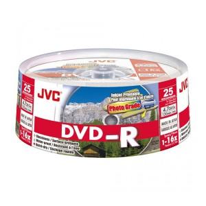 JVC DVD-R FF Glossy Inkjet WaterShield 50/p, QDIJ-RJVCWSH50P