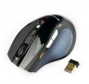 Mouse E-Blue Fresco Pro Black, 500/1000/1800DPI, EMS107BK