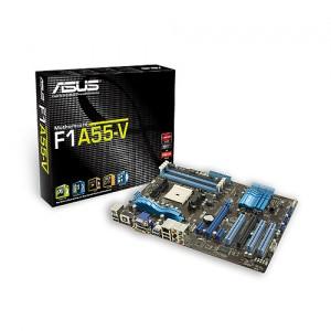 Placa de baza Asus F1A55-V FM1 AMD  A55 FCH (Hudson D2)  7.1  2 x PCI Express 2.0 x16  Radeon HD 6xxx  2 x, F1A55-V