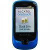 Telefon mobil Alcatel 602D Dual Sim Cyber Blue, ALC602BLUE