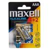 Baterii MAXELL LR03 4+2buc set alcaline, QBATALMXLR03/6