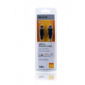 Cablu prelungitor Belkin USB 2.0 (AM-AF) 1.8m, F3U153cp1.8M