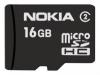 Card memorie micro SDHC Nokia, 16 GB, MU-44