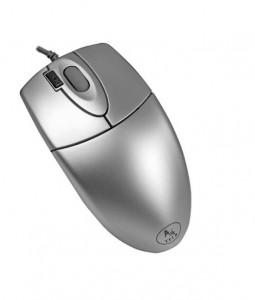 Mouse A4Tech, Silver, PS2, OP-620D-S