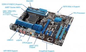 Placa de baza Asus M5A97 PRO AM3+, AMD970, DDR3, USB3, SATA6G, M5A97-PRO