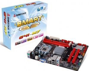 Placa de baza Intel G41, Socket 775, DDR2, PCIEx2.0, USB2.0, mATX, VGA, Biostar, G41-M7