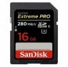 SanDisk SD Card Extreme SDHC / SDXC, Class 10, 16GB, SDSDXPB-016G-G46