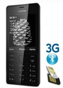 Telefon Nokia 515 Dual Sim Black, NOK515DSBLK
