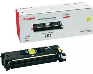 Toner Canon 701 Y, Yellow  (L), 9284A003