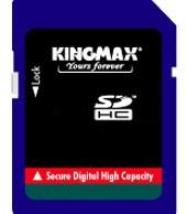 Card Kingmax Memorie 4GB Secure Digital HC, class 4, KX-SD4G4