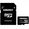 Card memorie Kingmax 4GB MicroSD HC + Card Reader KX-4G4/CR