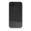 Husa iphone 4/4s belkin case meta 030 negru, plastic/metal,