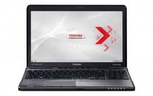 Laptop Toshiba Satellite P755-12G 15.6 Inch TFT 3D HD TruBrite cu Procesor Intel Core i7-2670QM 2.20-3.10 Turbo GHz, 8GB DDR3, 500GB hybrid SSD 4GB, NVIDIA GeForce GT 540M, Negru urban, Windows 7 Home Premium pe 64 de biti,, P755-12G