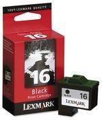 Lexmark ink 16 / 10N0016E Black Print Cartridge - 010N0016E, 010N0016E