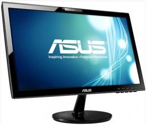Monitor Asus LED, 20 inch, 16:9, 5 mS, Built-in webcam, VK207S